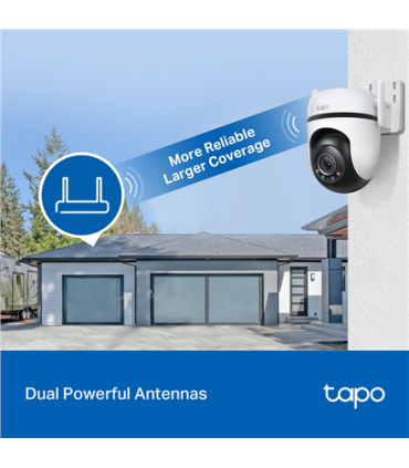 TP-LINK | Pan/Tilt Security Wi-Fi Camera | Tapo C520WS | Dome | 4 MP | 3.18 mm/F1.6 | IP66 | H.264 | MicroSD, up to 512 GB