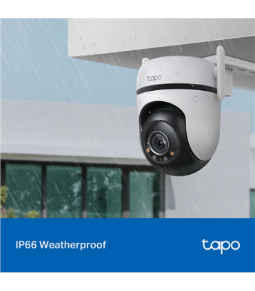 TP-LINK | Pan/Tilt Security Wi-Fi Camera | Tapo C520WS | Dome | 4 MP | 3.18 mm/F1.6 | IP66 | H.264 | MicroSD, up to 512 GB