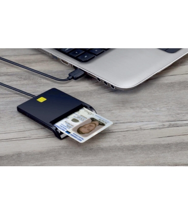 D-Fruit ID-kaardi lugeja USB-A/USB-C DF174, must
