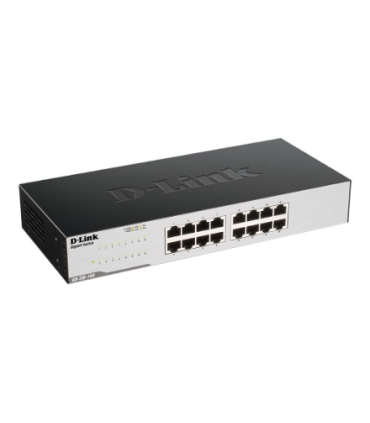 D-Link | 16-Port Gigabit Easy Desktop Switch | GO-SW-16G/E | Unmanaged | Desktop/Rackmountable