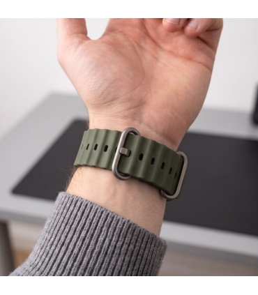 Tech-Protect kellarihm IconBand Pro Apple Watch 44/45/46/49mm, military green