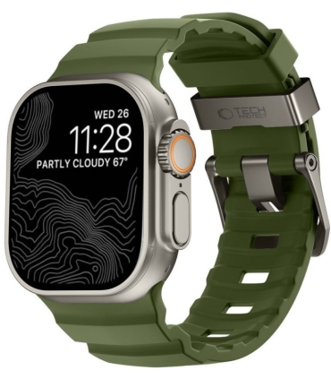 Tech-Protect kellarihm Motion Apple Watch 44/45/46/49mm, tactical green