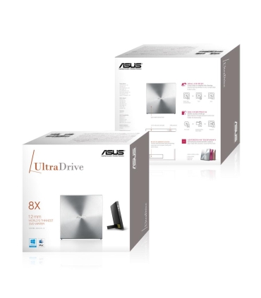 Asus DVD RW USB2 8X EXT RTL/SDRW-08U5S-U/SILVER