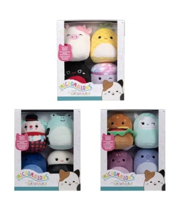 Squishmallows pehme mänguasi Micromallows mini 4tk, 6,5 cm