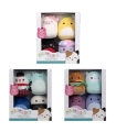 Squishmallows pehme mänguasi Micromallows mini 4tk, 6,5 cm