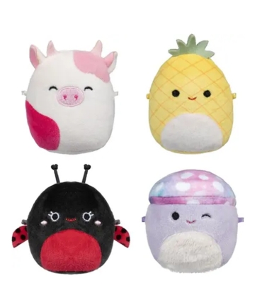 Squishmallows pehme mänguasi Micromallows mini 4tk, 6,5 cm