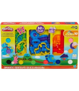 Play-Doh Stamp u0027n Shape voolimiskomplekt 10 värvi+tarvikud