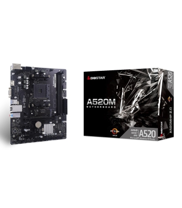 Biostar AMD A520 Socket AM4 micro ATX A520MHP2.0