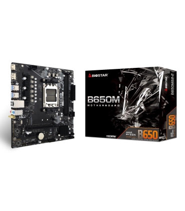Biostar AMD B650 Socket AM5 micro ATX B650MS2-E