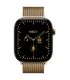Apple 46mm Radiant Gold Milanese Loop - S/M