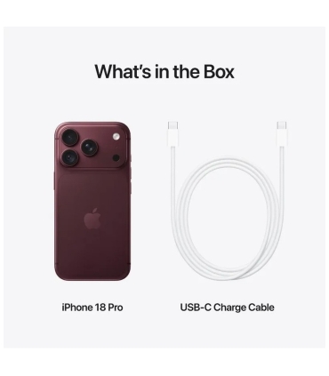 Apple iPhone 18 Pro 256GB, tumepunane
