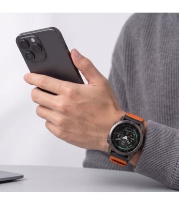 Tech-Protect kellarihm Nylon Classic Garmin fenix 47mm, oranž