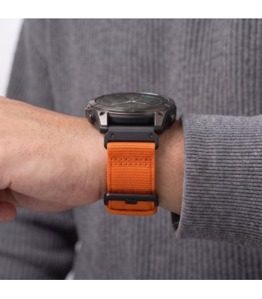 Tech-Protect kellarihm Nylon Classic Garmin fenix 47mm, oranž