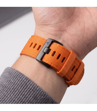 Tech-Protect kellarihm Nylon Classic Garmin fenix 47mm, oranž
