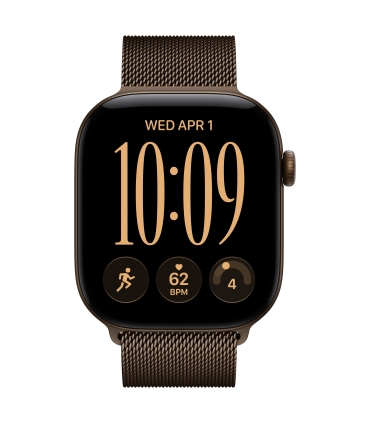 Apple 46mm Dark Bronze Milanese Loop - M/L