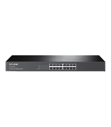 TP-LINK | Switch | TL-SF1016 | Unmanaged | Rackmountable | 10/100 Mbps (RJ-45) ports quantity 16 | Power supply type External