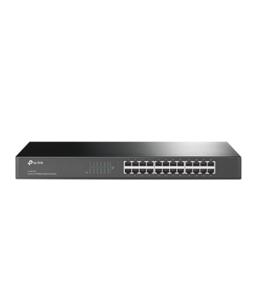 TP-LINK | Switch | TL-SF1024 | Unmanaged | Rackmountable | 10/100 Mbps (RJ-45) ports quantity 24 | Power supply type External