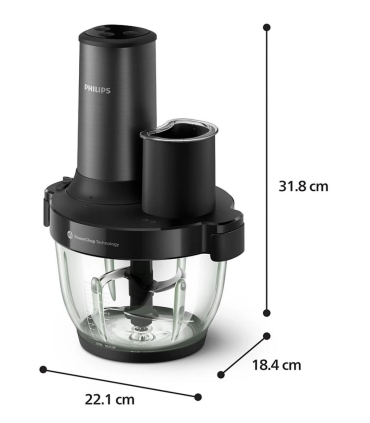 def Philips HR1507/00 PowerChop hakkija