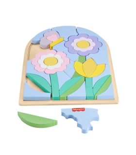 Fisher-Price puidust lillepusle