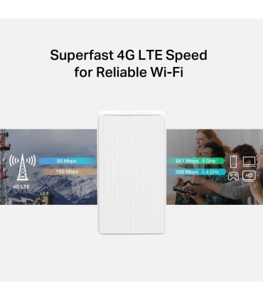 Mercusys | AC1200 Wi-Fi 4G LTE Router | MB130-4G | 802.11ac | 10/100 Mbit/s | Mesh Support No | MU-MiMO No | 4G | Antenna type E