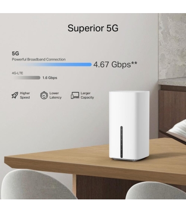TP-LINK Wireless Router  Wireless Router 3000 Mbps Mesh 4G 5G ARCHERNX500