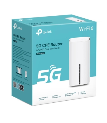 TP-LINK Wireless Router  Wireless Router 3000 Mbps Mesh 4G 5G ARCHERNX500