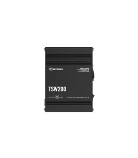 Teltonika | TSW200 | Industrial POE+ Ethernet Switch | DIN rail mountable | SFP ports quantity 2 | PoE+ ports quantity 8