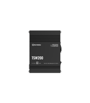 Teltonika | TSW200 | Industrial POE+ Ethernet Switch | DIN rail mountable | SFP ports quantity 2 | PoE+ ports quantity 8