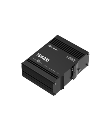 Teltonika | TSW200 | Industrial POE+ Ethernet Switch | DIN rail mountable | SFP ports quantity 2 | PoE+ ports quantity 8