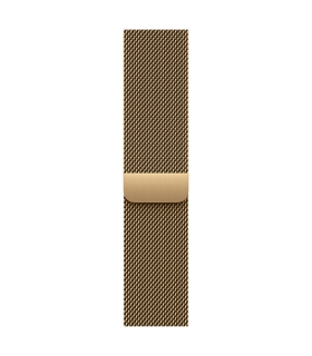 Apple 46mm Radiant Gold Milanese Loop - M/L