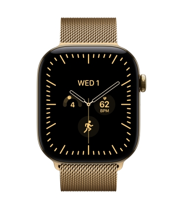 Apple 46mm Radiant Gold Milanese Loop - M/L