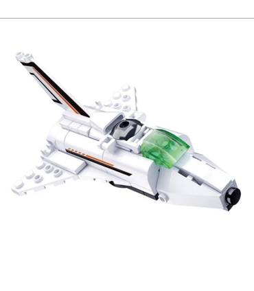 Klotsikomplekt Kosmosesüstik 62 osa