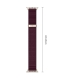 Tech-Protect kellarihm NylonLoop Apple Watch 40/41/42mm, deep burgundy