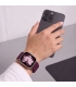 Tech-Protect kellarihm NylonLoop Apple Watch 40/41/42mm, deep burgundy