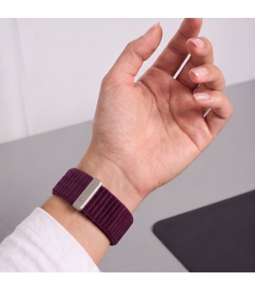 Tech-Protect kellarihm NylonLoop Apple Watch 40/41/42mm, deep burgundy