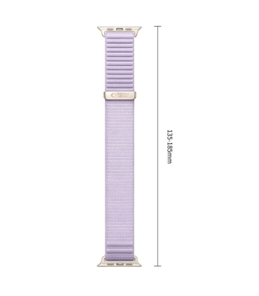 Tech-Protect kellarihm NylonLoop Apple Watch 40/41/42mm, lilla