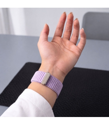 Tech-Protect kellarihm NylonLoop Apple Watch 40/41/42mm, lilla