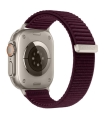 Tech-Protect kellarihm NylonLoop Apple Watch 44/45/46/49mm, deep burgundy