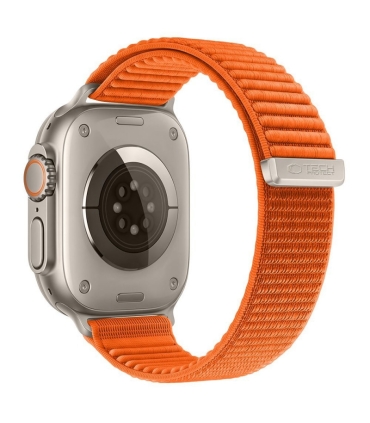 Tech-Protect kellarihm NylonLoop Apple Watch 44/45/46/49mm, oranž