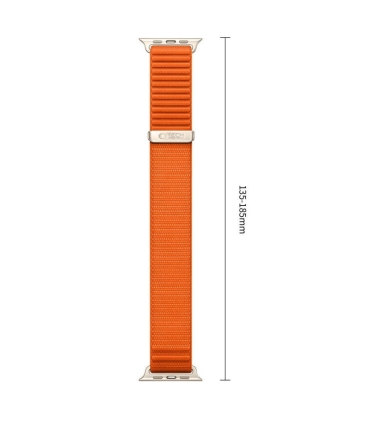 Tech-Protect kellarihm NylonLoop Apple Watch 44/45/46/49mm, oranž