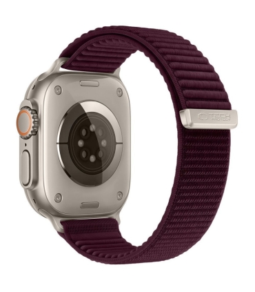 Tech-Protect kellarihm NylonLoop Apple Watch 40/41/42mm, deep burgundy