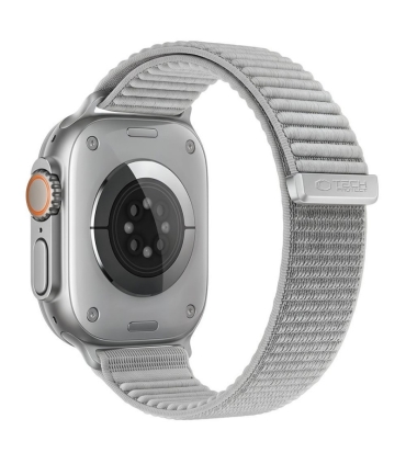 Tech-Protect kellarihm NylonLoop Apple Watch 44/45/46/49mm, helehall