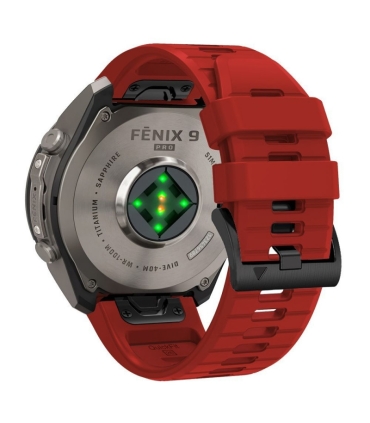 Tech-Protect kellarihm Silicone Garmin fenix 51mm, crimson red