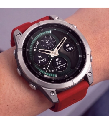 Tech-Protect kellarihm Silicone Garmin fenix 51mm, crimson red