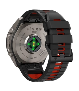 Tech-Protect kellarihm IconBand Pro Garmin fenix 47mm, must/punane