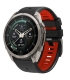 Tech-Protect kellarihm IconBand Pro Garmin fenix 47mm, must/punane