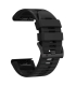 Tech-Protect kellarihm Silicone Garmin fenix 51mm, must