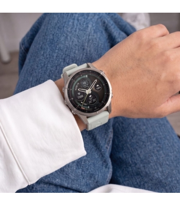 Tech-Protect kellarihm Silicone Garmin fenix 43mm, fog grey