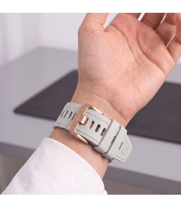 Tech-Protect kellarihm Silicone Garmin fenix 43mm, fog grey