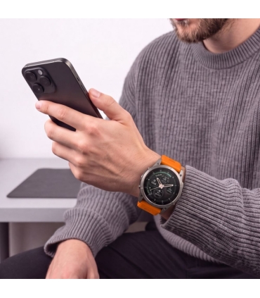 Tech-Protect kellarihm Silicone Garmin fenix 47mm, signal orange